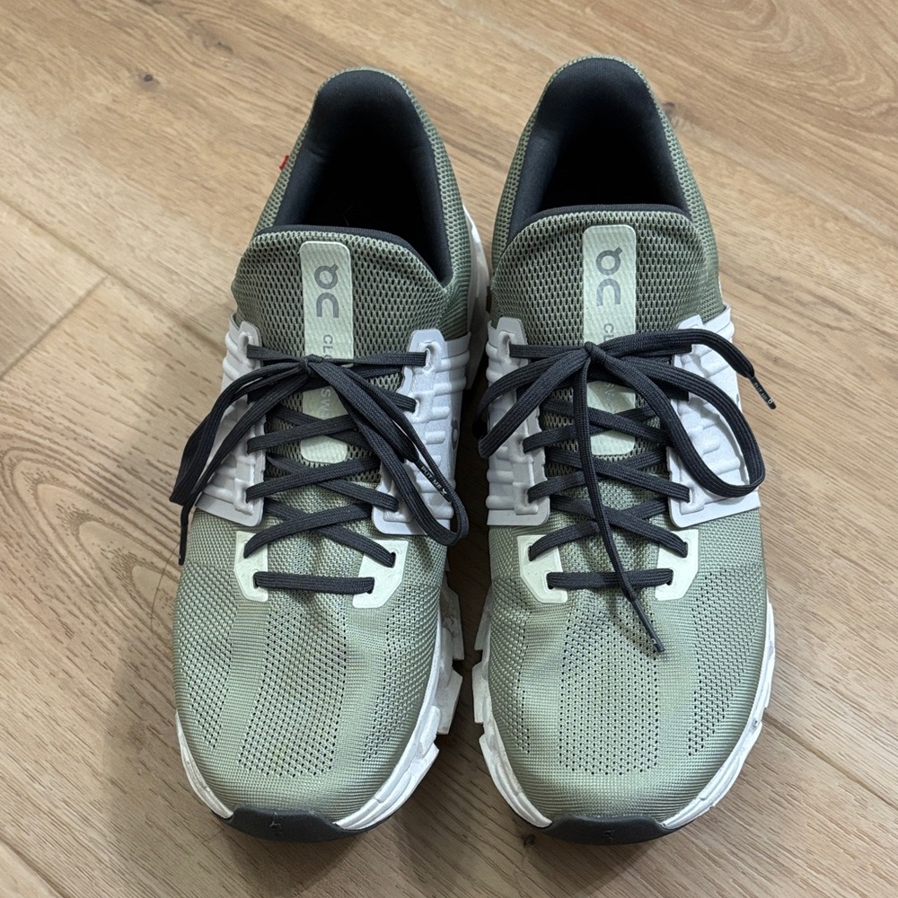 On Running Men's Olive Athletic Shoes